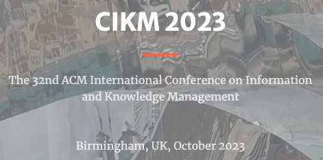 CIKM 2023 Logo >